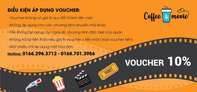 Voucher là hình thức ưu đãi đáp ứng các điều kiện rõ ràng